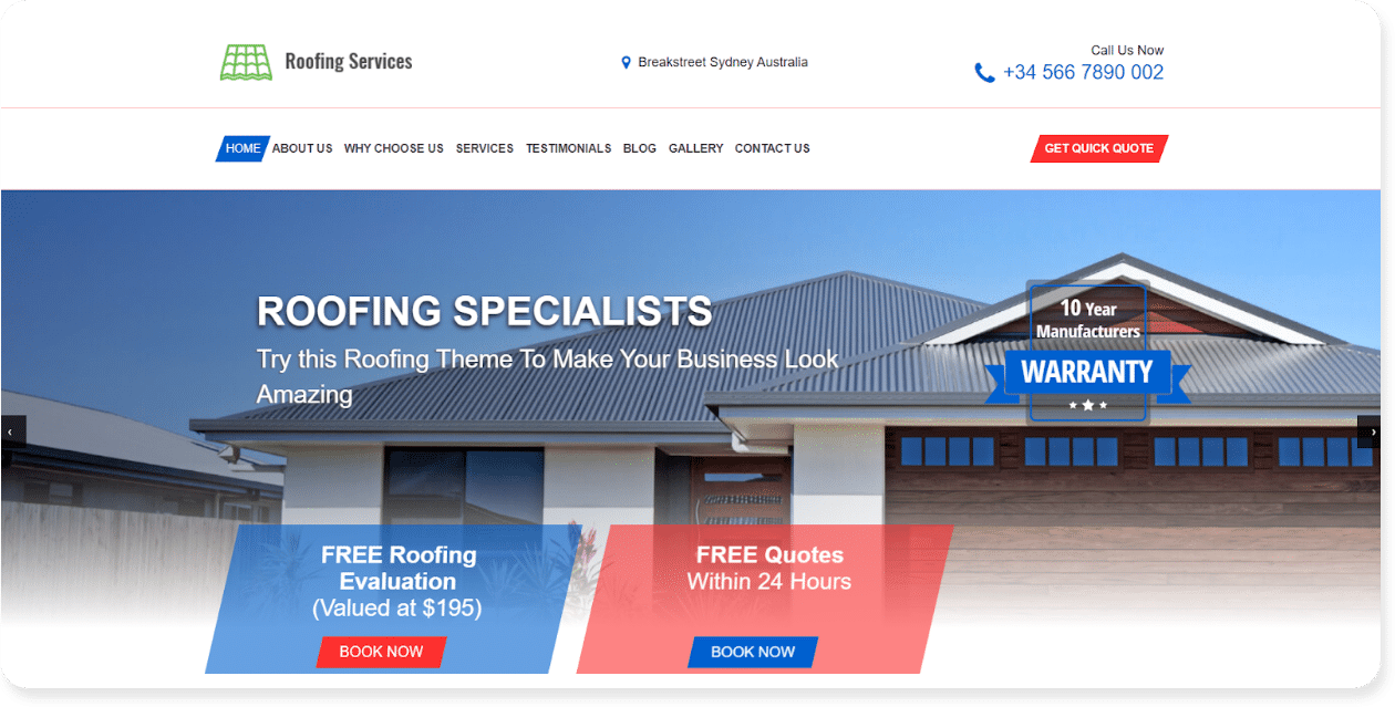 Roofing Specialists