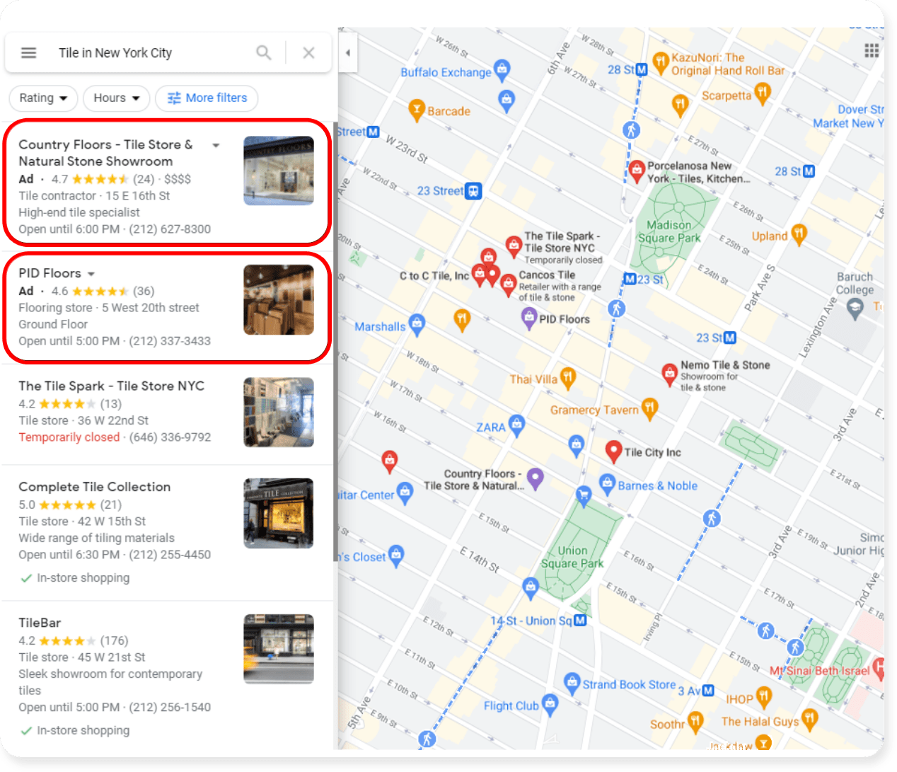 Google Maps Ranking