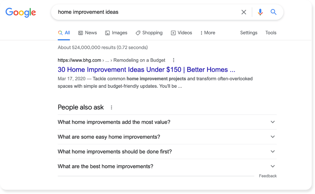 home improvement ideas google search example