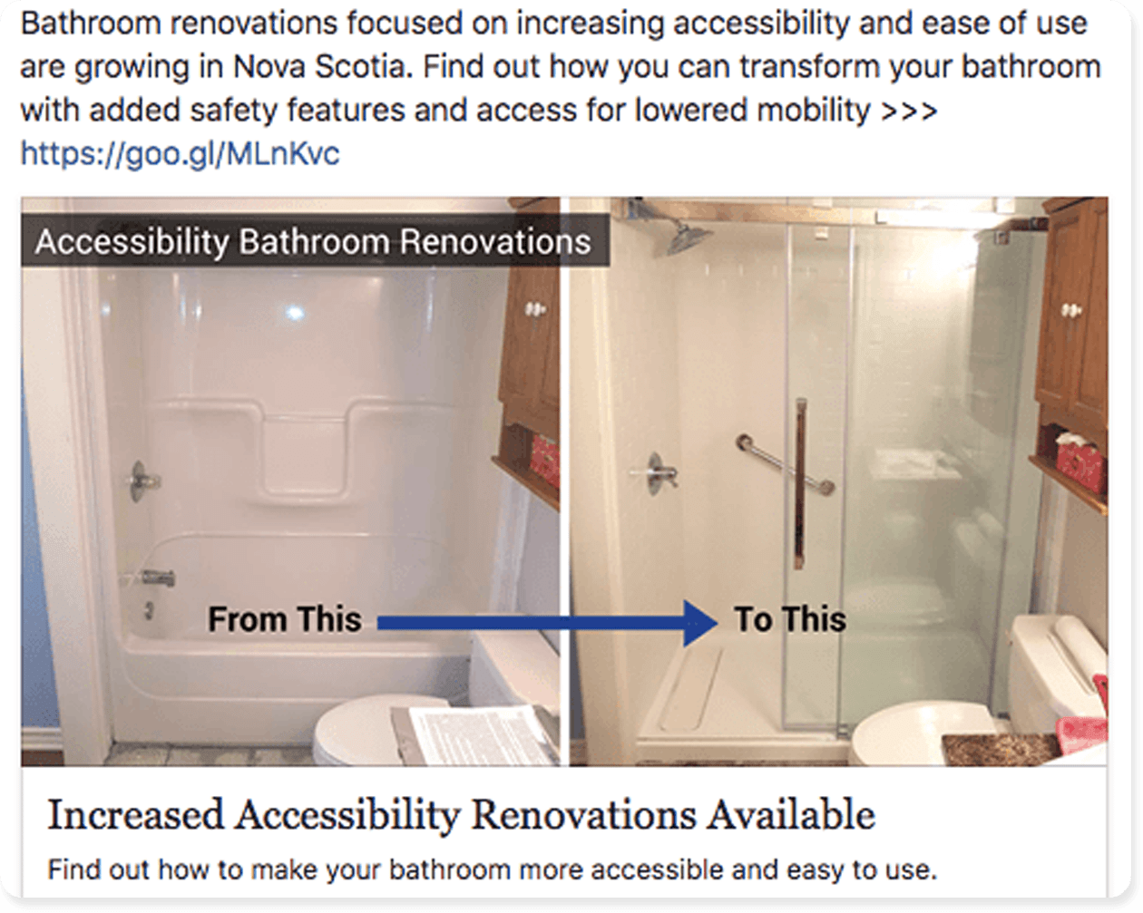 accessibility bathroom renovations fb ad example