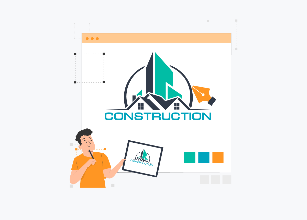 planning a construction logo